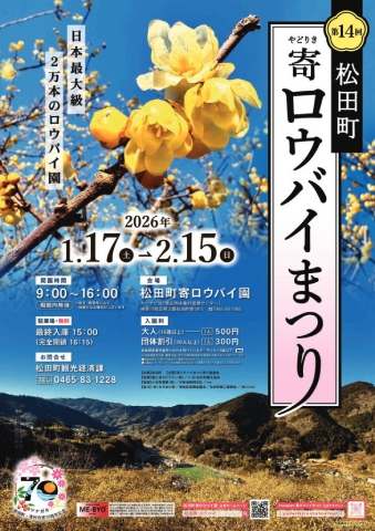 寄ロウバイまつり【松田町】